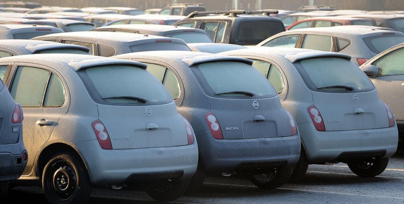 Illustration for article titled Where Are Automakers Stashing Unsold Cars?